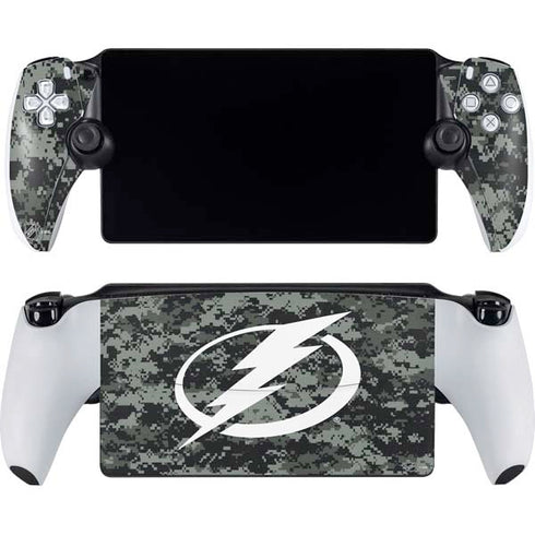 NHL Tampa Bay Lightning Camo PlayStation Portal Remote Player Skin