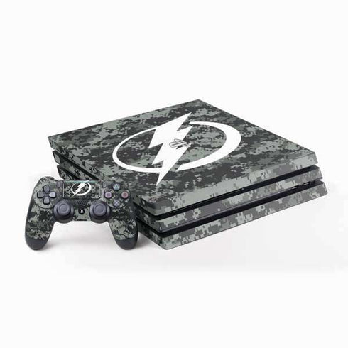 NHL Tampa Bay Lightning Camo PlayStation PS4 Skins