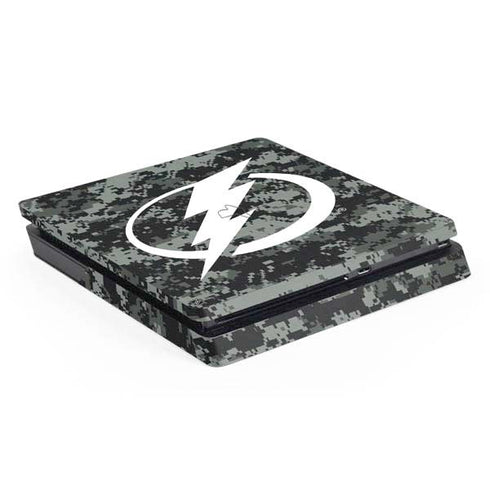 NHL Tampa Bay Lightning Camo PS4 Slim Skin