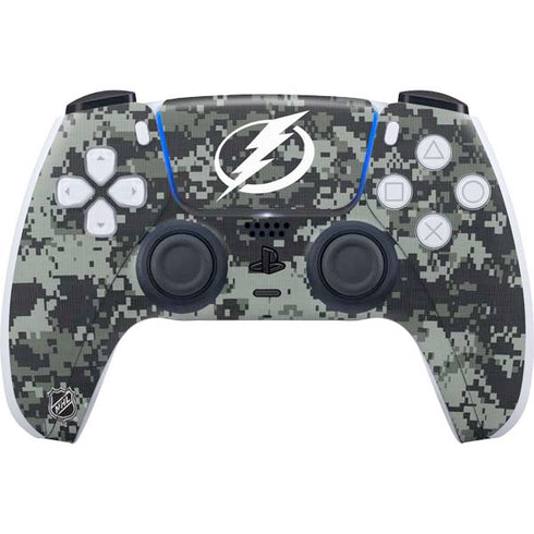 NHL Tampa Bay Lightning Camo PlayStation PS5 Skins