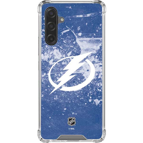 NHL Tampa Bay Lightning Frozen Galaxy A17 Clear Case