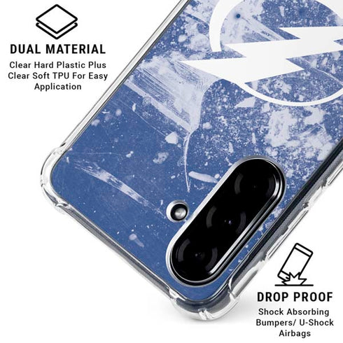 NHL Tampa Bay Lightning Frozen Galaxy A36 5G Clear Case