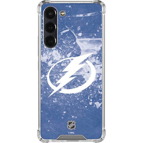 NHL Tampa Bay Lightning Frozen Galaxy S24 FE Clear Case