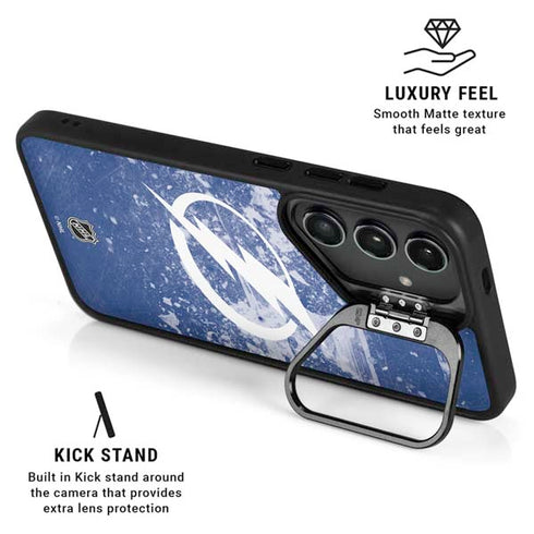 NHL Tampa Bay Lightning Frozen Galaxy S25 Kickstand Case