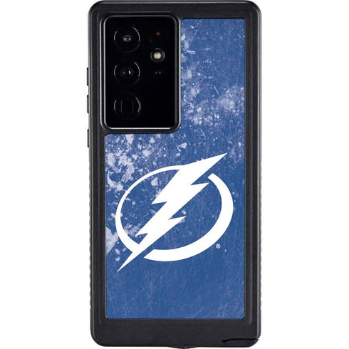 NHL Tampa Bay Lightning Frozen Galaxy S24 Ultra Waterproof Case
