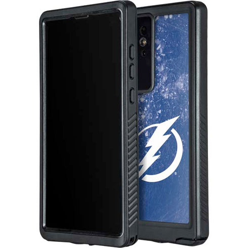 NHL Tampa Bay Lightning Frozen Galaxy S24 Ultra Waterproof Case
