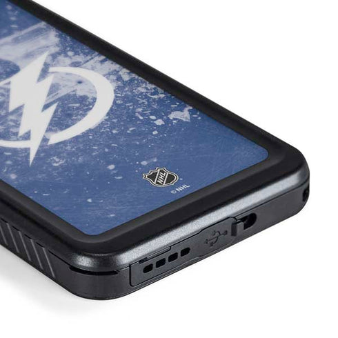 NHL Tampa Bay Lightning Frozen Galaxy S24 Waterproof Case