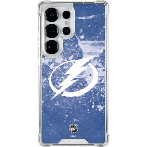 NHL Tampa Bay Lightning Frozen Galaxy S26 Ultra Clear Case