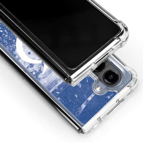 NHL Tampa Bay Lightning Frozen Galaxy Z Fold5 5G Clear Case