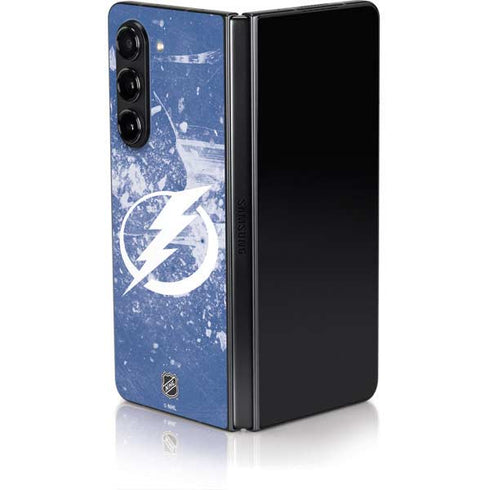 NHL Tampa Bay Lightning Frozen Galaxy Z Fold5 5G Skin