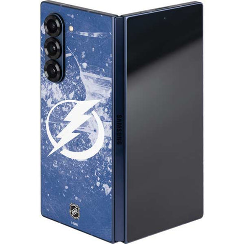 NHL Tampa Bay Lightning Frozen Galaxy Z Fold6 Skin
