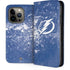 NHL Tampa Bay Lightning Frozen iPhone 13 Pro Folio Case