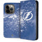 NHL Tampa Bay Lightning Frozen iPhone 14 Pro Folio Case