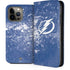 NHL Tampa Bay Lightning Frozen iPhone 14 Pro Max Folio Case