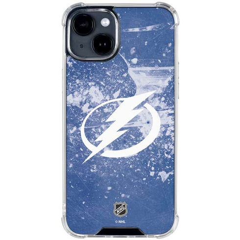 NHL Tampa Bay Lightning Frozen iPhone 15 Clear Case