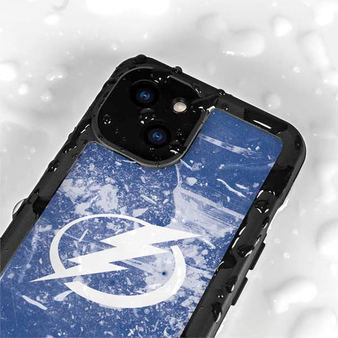 NHL Tampa Bay Lightning Frozen iPhone 15 Plus Waterproof Case