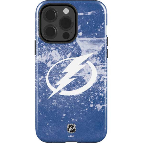 NHL Tampa Bay Lightning Frozen iPhone 15 Pro Impact Case