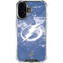 NHL Tampa Bay Lightning Frozen iPhone 16 Plus Clear Case