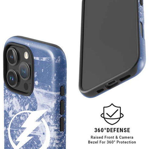 NHL Tampa Bay Lightning Frozen iPhone 16 Pro Max Magsafe Impact Case