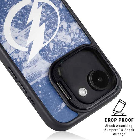 NHL Tampa Bay Lightning Frozen iPhone 16e Kickstand Case