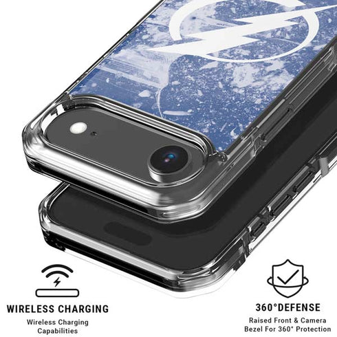 NHL Tampa Bay Lightning Frozen iPhone 17 Air Clear Case