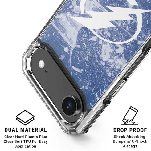 NHL Tampa Bay Lightning Frozen iPhone 17 Air Clear Case