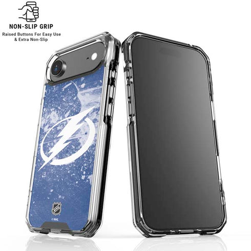 NHL Tampa Bay Lightning Frozen iPhone 17 Air Clear Case