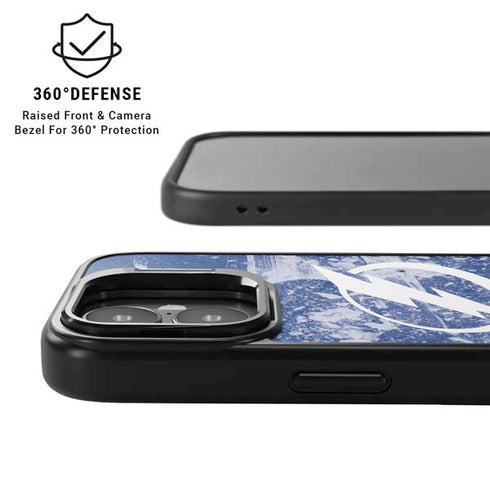 NHL Tampa Bay Lightning Frozen iPhone 17 Kickstand Case
