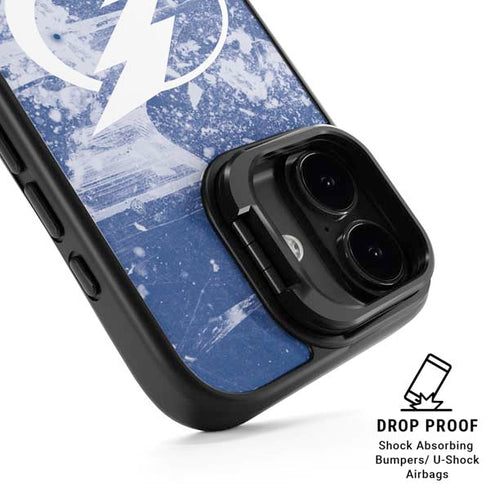 NHL Tampa Bay Lightning Frozen iPhone 17 Kickstand Case