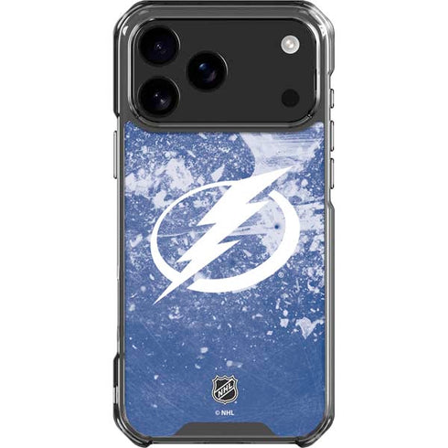 NHL Tampa Bay Lightning Frozen iPhone 17 Pro Max Clear Case