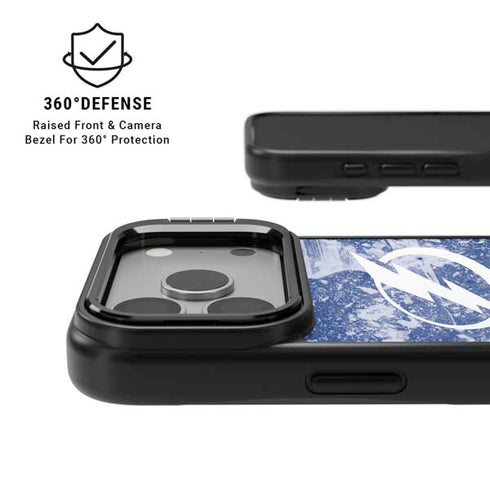 NHL Tampa Bay Lightning Frozen iPhone 17 Pro Max Kickstand Case