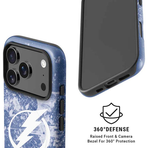 NHL Tampa Bay Lightning Frozen iPhone 17 Pro Max Magsafe Impact Case