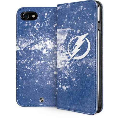 NHL Tampa Bay Lightning Frozen iPhone SE (2nd & 3rd Gen) Folio Case