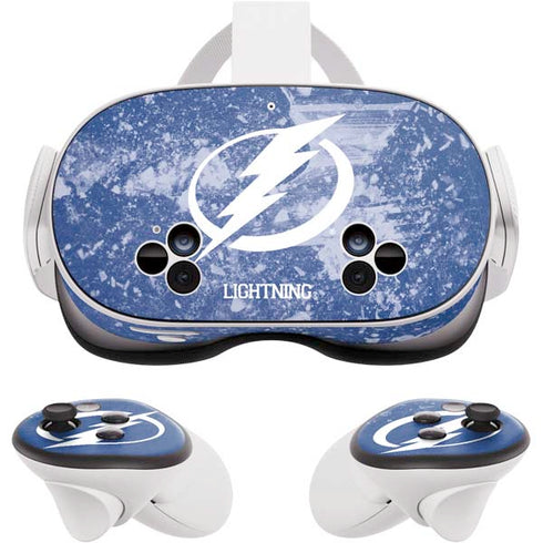 NHL Tampa Bay Lightning Frozen Meta Quest 3S Skin