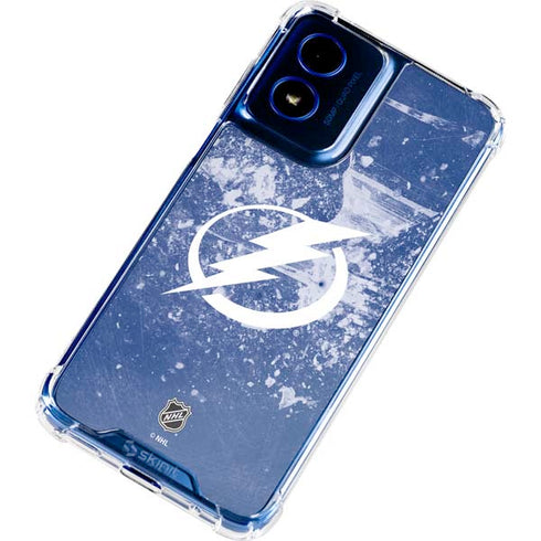 NHL Tampa Bay Lightning Frozen Moto G 5G (2024) Clear Case