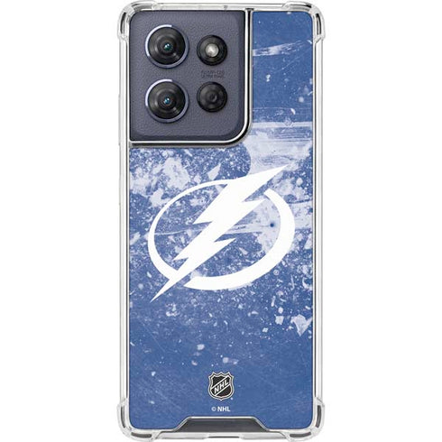NHL Tampa Bay Lightning Frozen Moto G Play 5G (2025) Clear Case