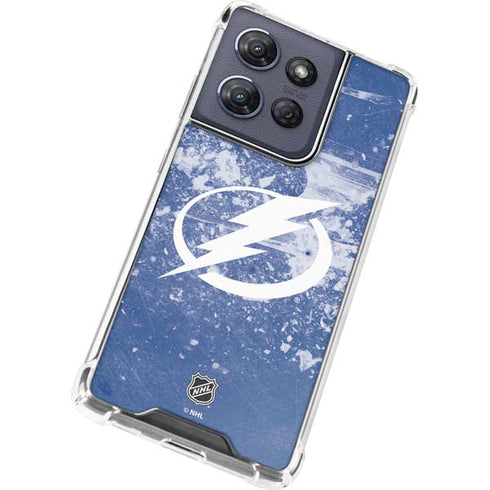 NHL Tampa Bay Lightning Frozen Moto G Play 5G (2025) Clear Case