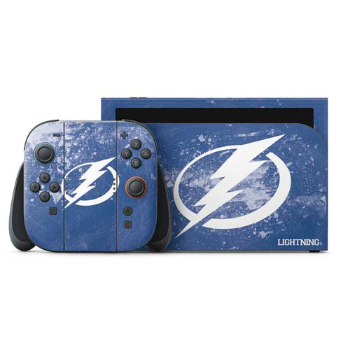 NHL Tampa Bay Lightning Frozen Nintendo Switch 2 (2025) with Joy-Con Skin