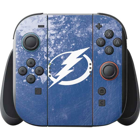 NHL Tampa Bay Lightning Frozen Nintendo Switch 2 (2025) with Joy-Con Skin