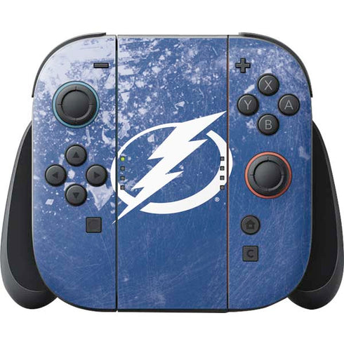 NHL Tampa Bay Lightning Frozen Nintendo Switch 2 (2025) Joy-Con Controller Skin