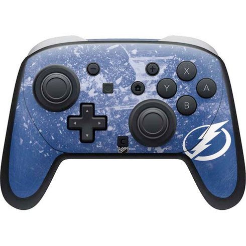 NHL Tampa Bay Lightning Frozen Nintendo Switch 2 (2025) Pro Controller Skin