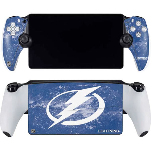 NHL Tampa Bay Lightning Frozen PlayStation Portal Remote Player Skin