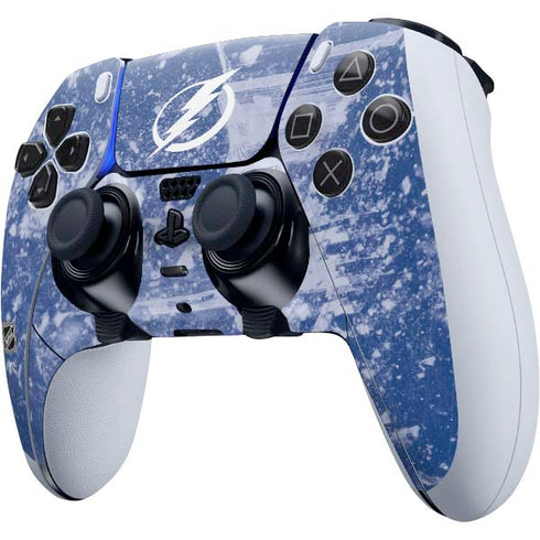 NHL Tampa Bay Lightning Frozen PS5 DualSense Edge Pro Controller Skin