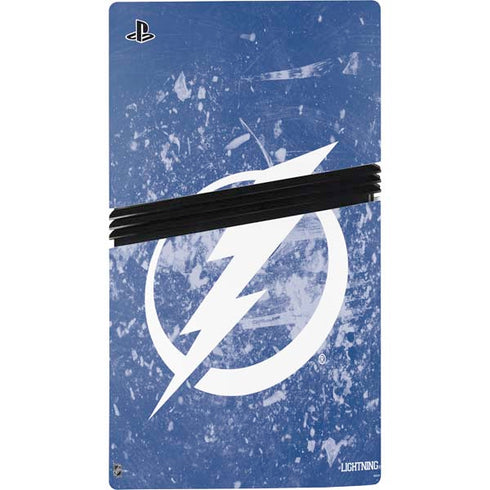 NHL Tampa Bay Lightning Frozen PS5 Pro Bundle Skin