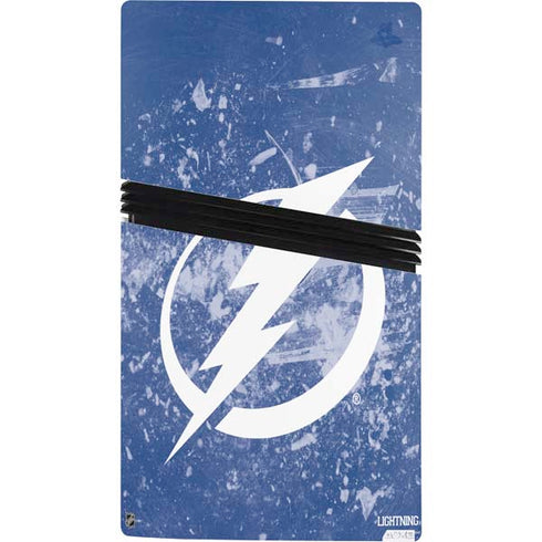 NHL Tampa Bay Lightning Frozen PS5 Pro Bundle Skin
