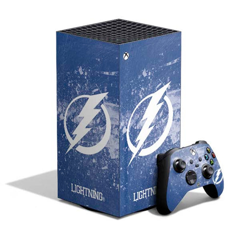 NHL Tampa Bay Lightning Frozen XBox Series X Digital Edition Bundle Skin