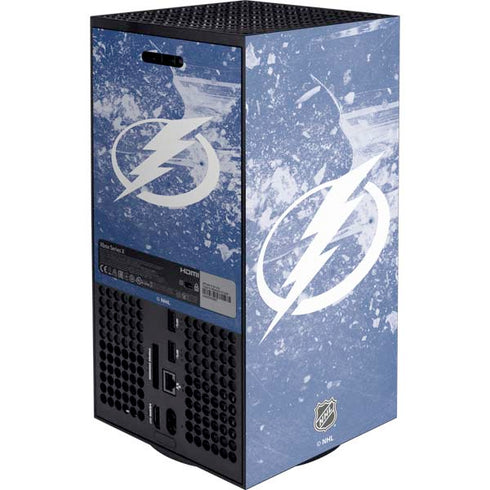 NHL Tampa Bay Lightning Frozen XBox Series X Digital Edition Console Skin