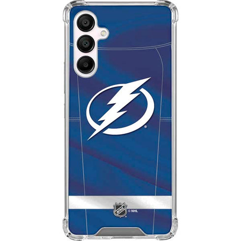 NHL Tampa Bay Lightning Jersey Galaxy A16 5G Clear Case