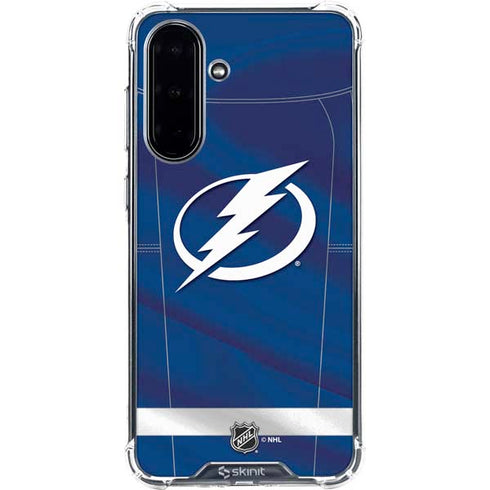 NHL Tampa Bay Lightning Jersey Galaxy A36 5G Clear Case