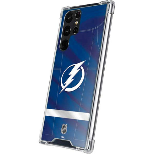 NHL Tampa Bay Lightning Jersey Galaxy S23 Ultra Clear Case